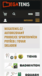 Mobile Screenshot of megatenis.cz